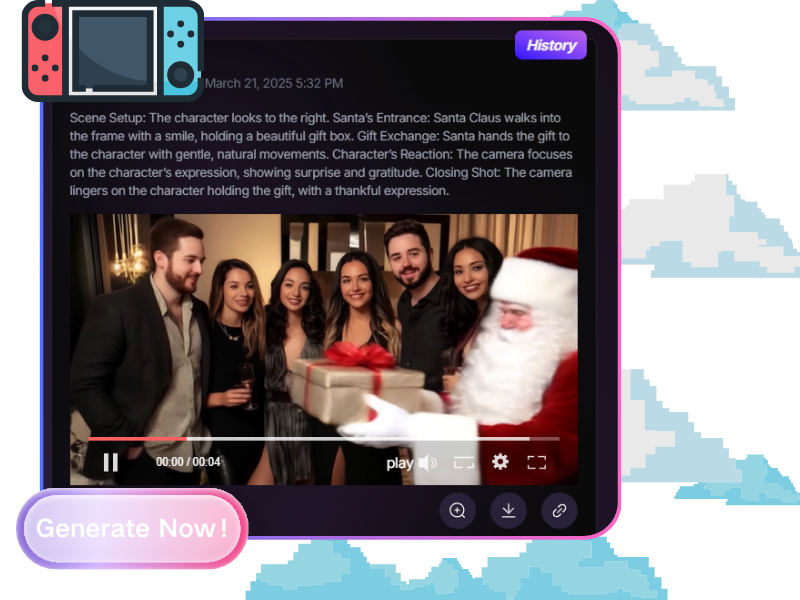 聖誕影片製作器 - 幾分鐘設計魔法節日祝福